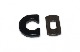 Ignition coil iron core end cover